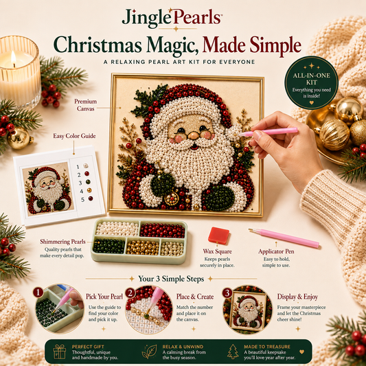 Jingle Pearls™ - 3D Christmas Pearl Art Kit